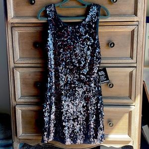 Express sequin dress